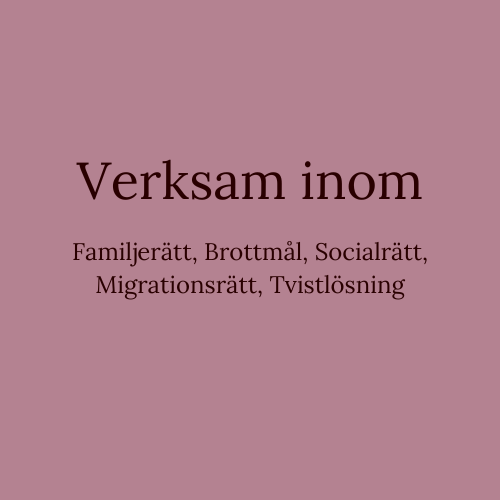 Verksam inom 